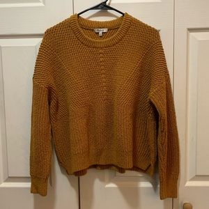 Madewell | Drop Shoulder Sweater, Mustard
